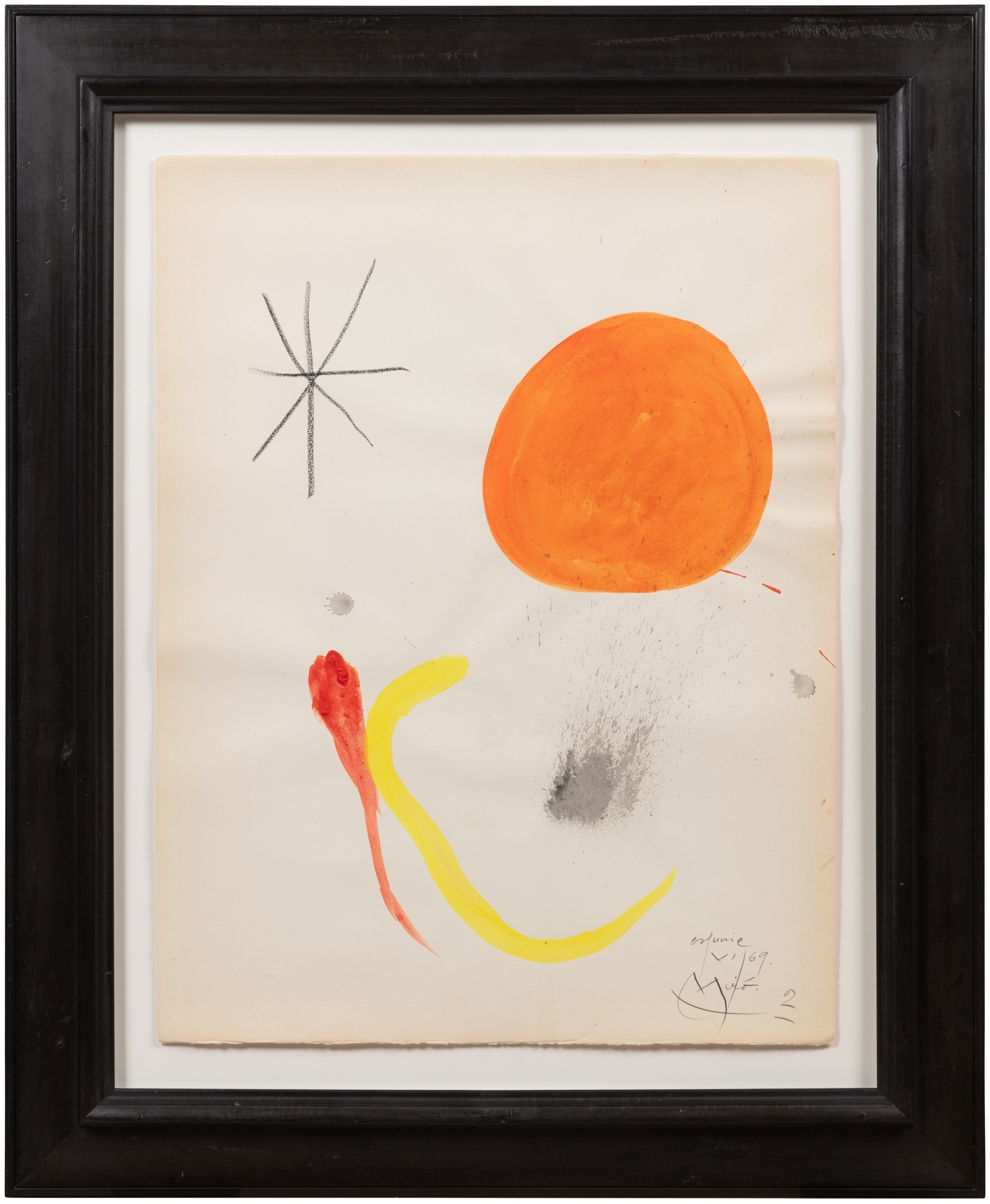 Joan Miró | Sans Titre, projet pour un livre (Pastorales (1969) | MutualArt