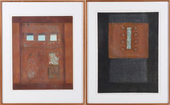 OLD CASTLE-GATE and SUSPENSE DOOR, 1972 by Hiroyuki Tajima, 1972