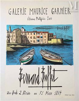 Bernard Buffet | Saint Tropez La Ponche Maurice Garnier Saint 