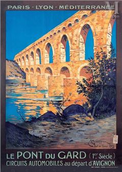 The Pont du Gard Automobile routes from Avignon (1st Century) - E. Couronneau