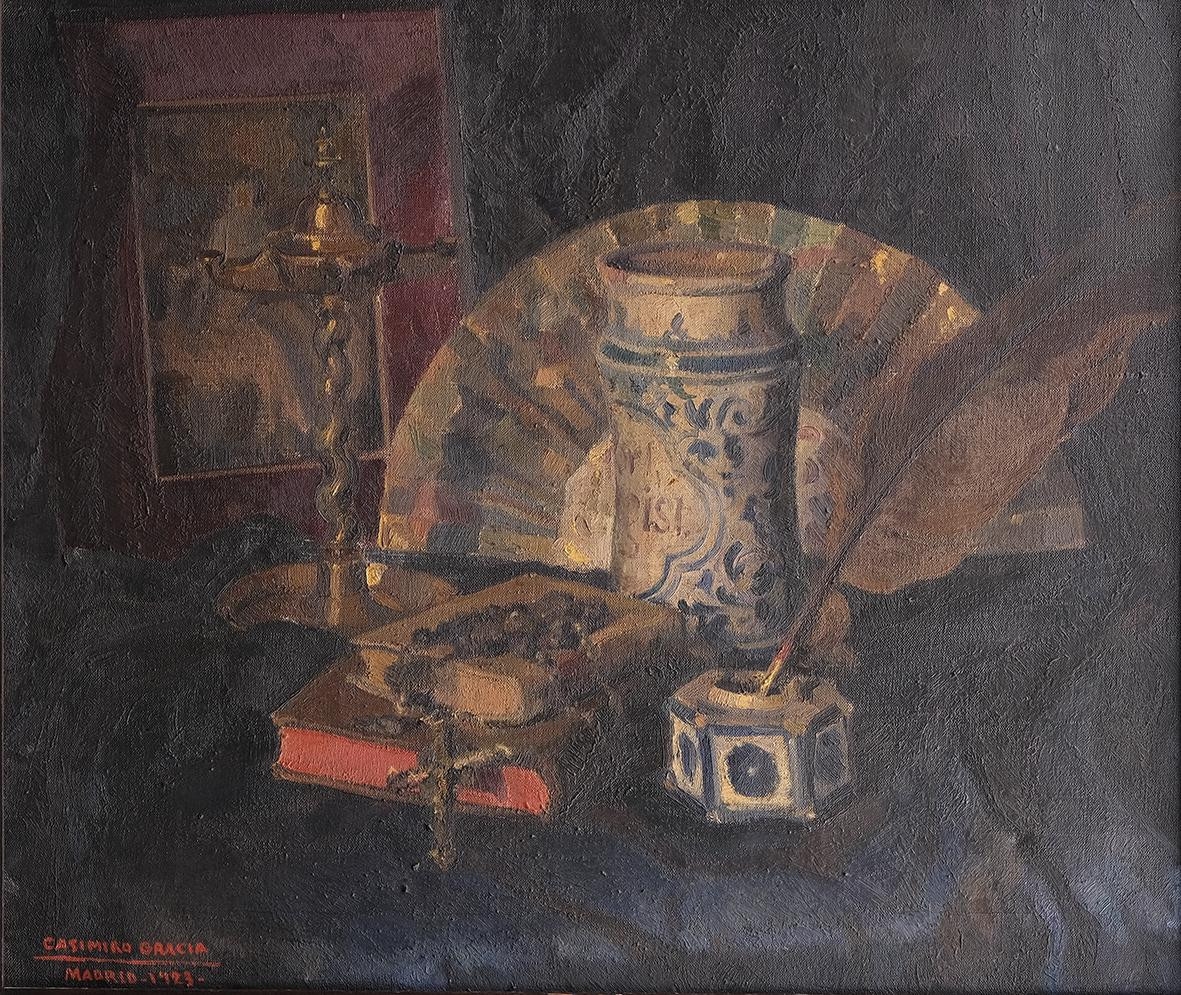 Artwork by Casimiro Gracia Raga, Bodegón, Made of oil on canvas