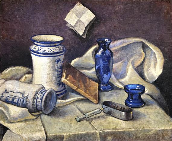 Bodegón de farmacia - Rafael Pedrós