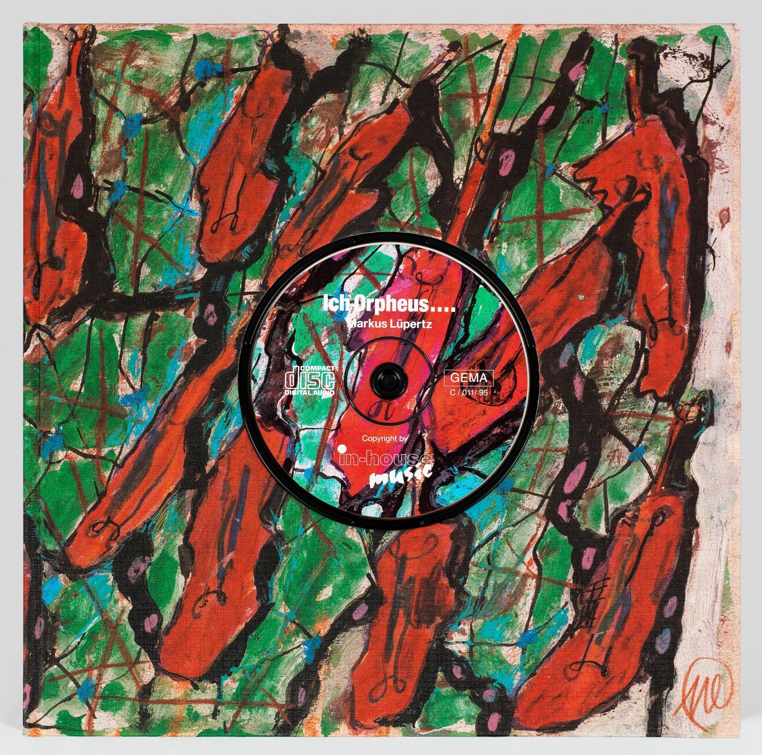 Markus Lüpertz | Ich Orpheus..... Originaltitel (1995) | MutualArt