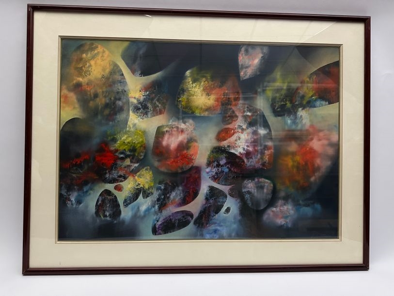 Harry GUTTMAN (born 1933) Abstraction Framed... - Lot 178 - Vermot et Associés - Harry Guttman