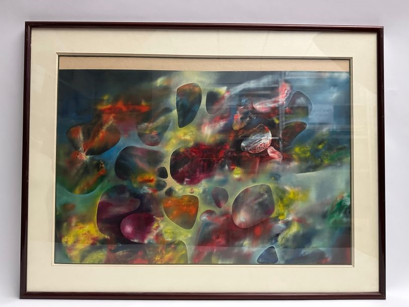 Harry GUTTMAN (born 1933) Abstraction Framed... - Lot 179 - Vermot et Associés - Harry Guttman