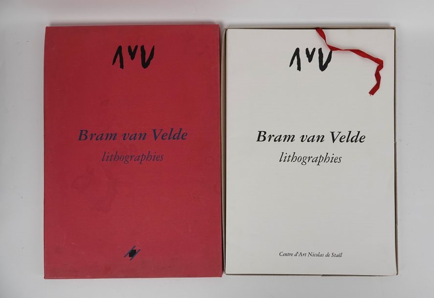 Bram VAN VELDE (1895-1981) Portfolio published... - Lot 54 - Vermot et Associés - Bram van Velde
