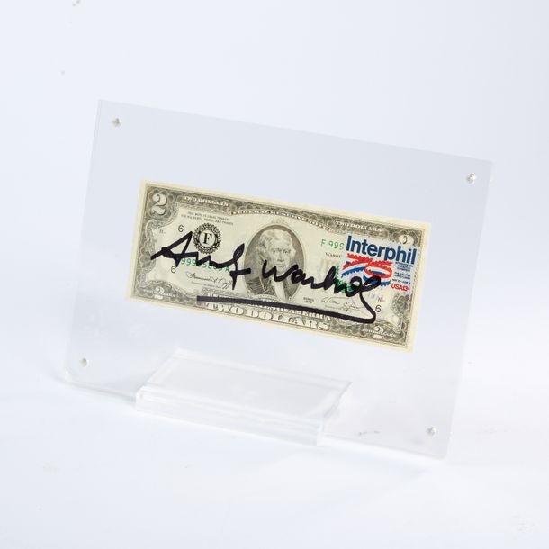 Two-dollar bill... - Lot - Andy Warhol