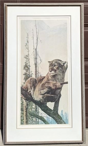 George Elson McLean | George McLean Cougar Print | MutualArt