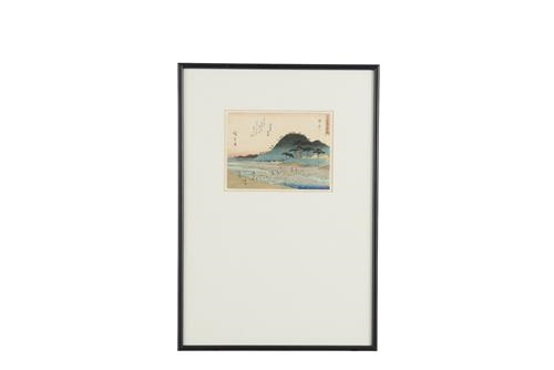 THREE JAPANESE WOODBLOCK PRINTS BY HIROSHIGE - Utagawa Hiroshige