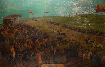 Corsa di cavalli a Simmeringer Haide - Reinhold Hanisch