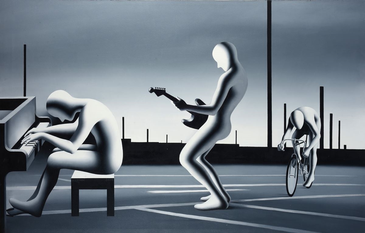 Mark Kostabi | The Spirit of Jamie Angus, 2004 (2004) | MutualArt