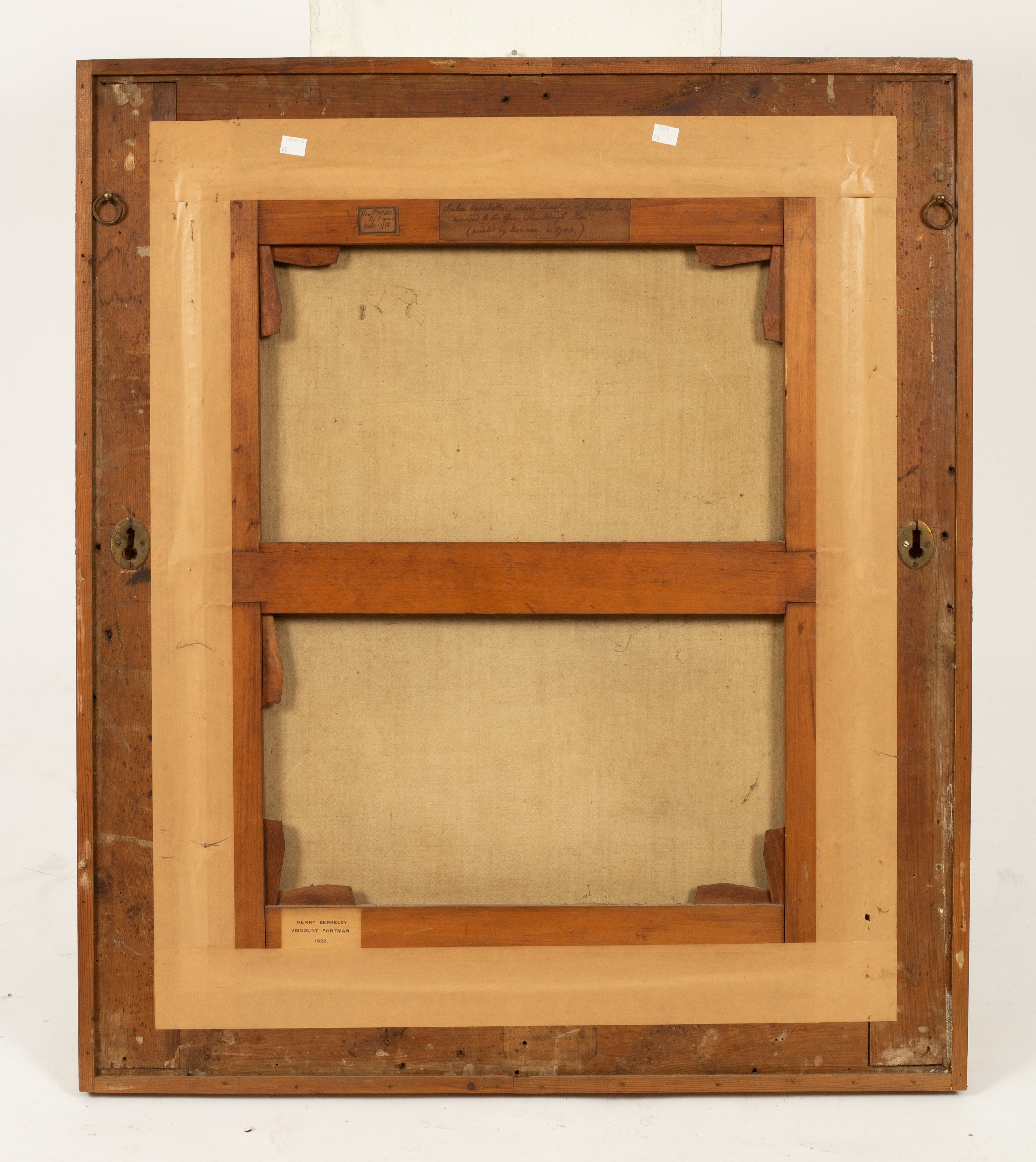 Artwork by George Romney, Portrait of Julia Annabelle, Made of oil on canvas