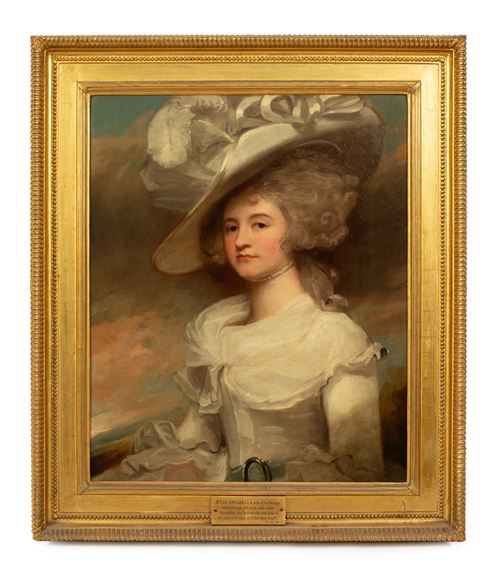Portrait of Julia Annabelle by George Romney, Painted in 1788