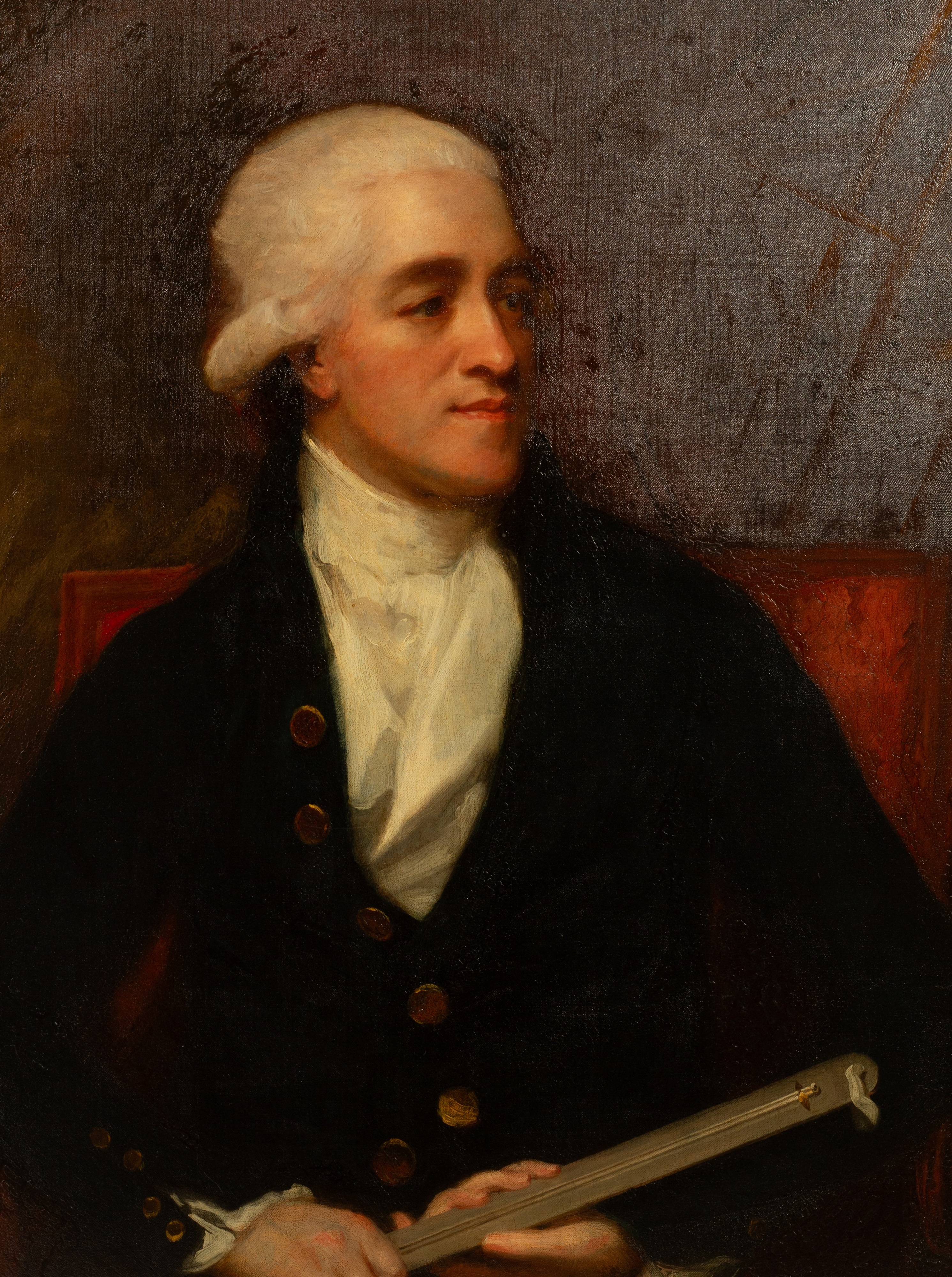 George Romney | Portrait of Sir George Augustus William Shuckburgh ...