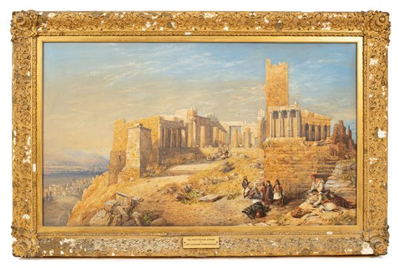 The Parthenon by Catherine Julia Vernon Harcourt, 1784