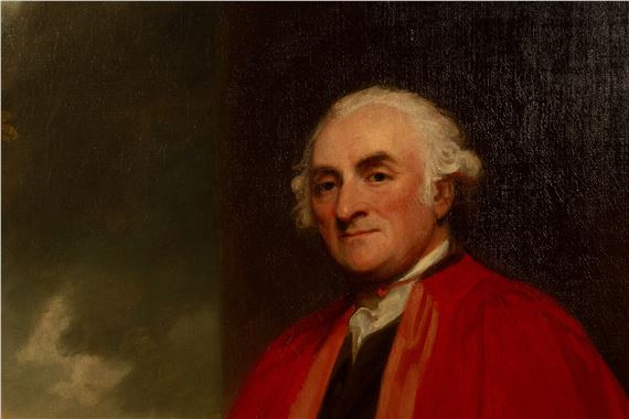 George Romney | Portrait of James Evelyn of Felbridge (1718) | MutualArt