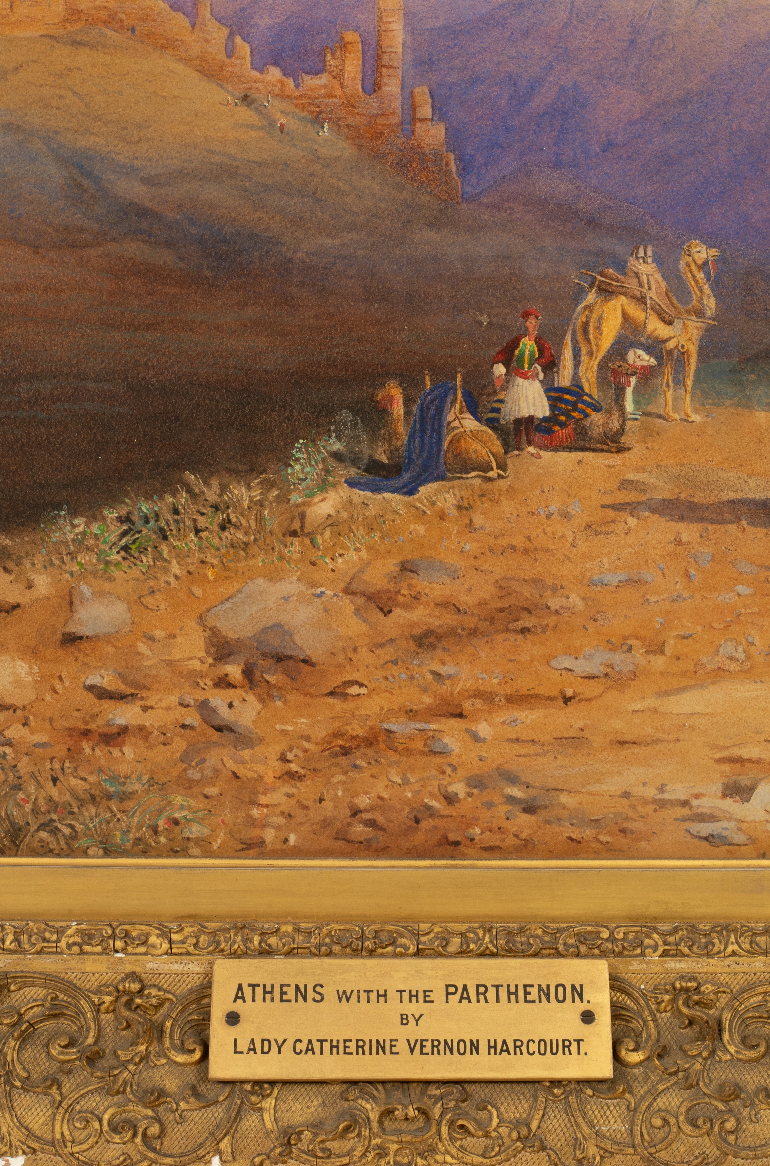 Artwork by Catherine Julia Vernon Harcourt, with Charles Cecil Cope Jenkinson, Made of watercolour heightened with white