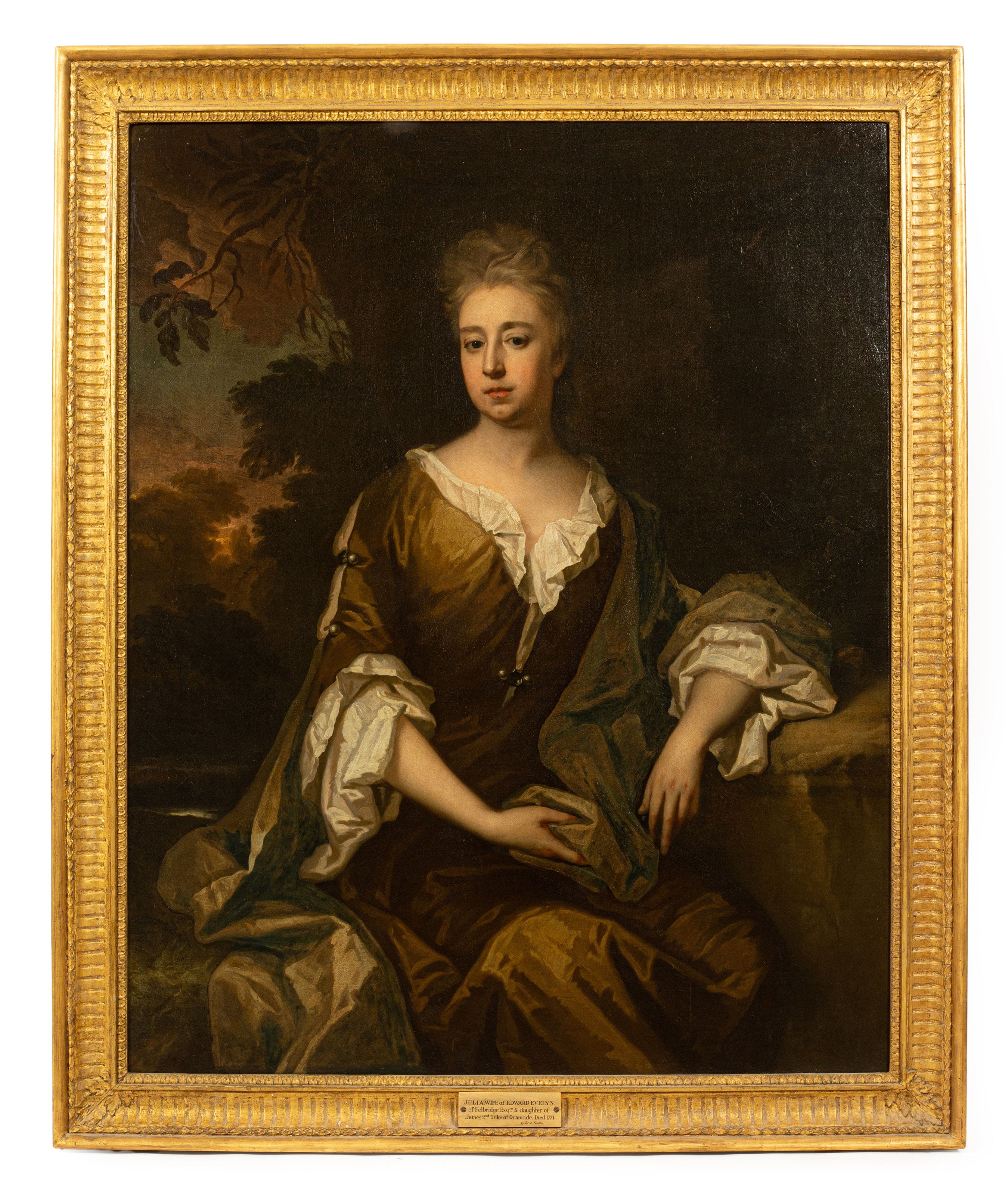 wife of Edward Evelyn of Felbridge - Michael Dahl