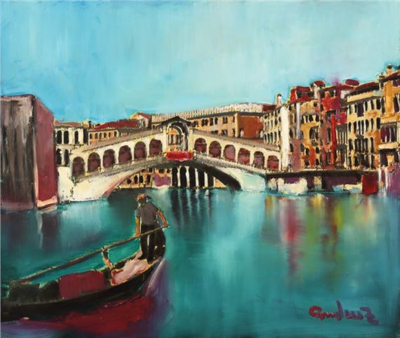Rialto Bridge by Marian Condruz
