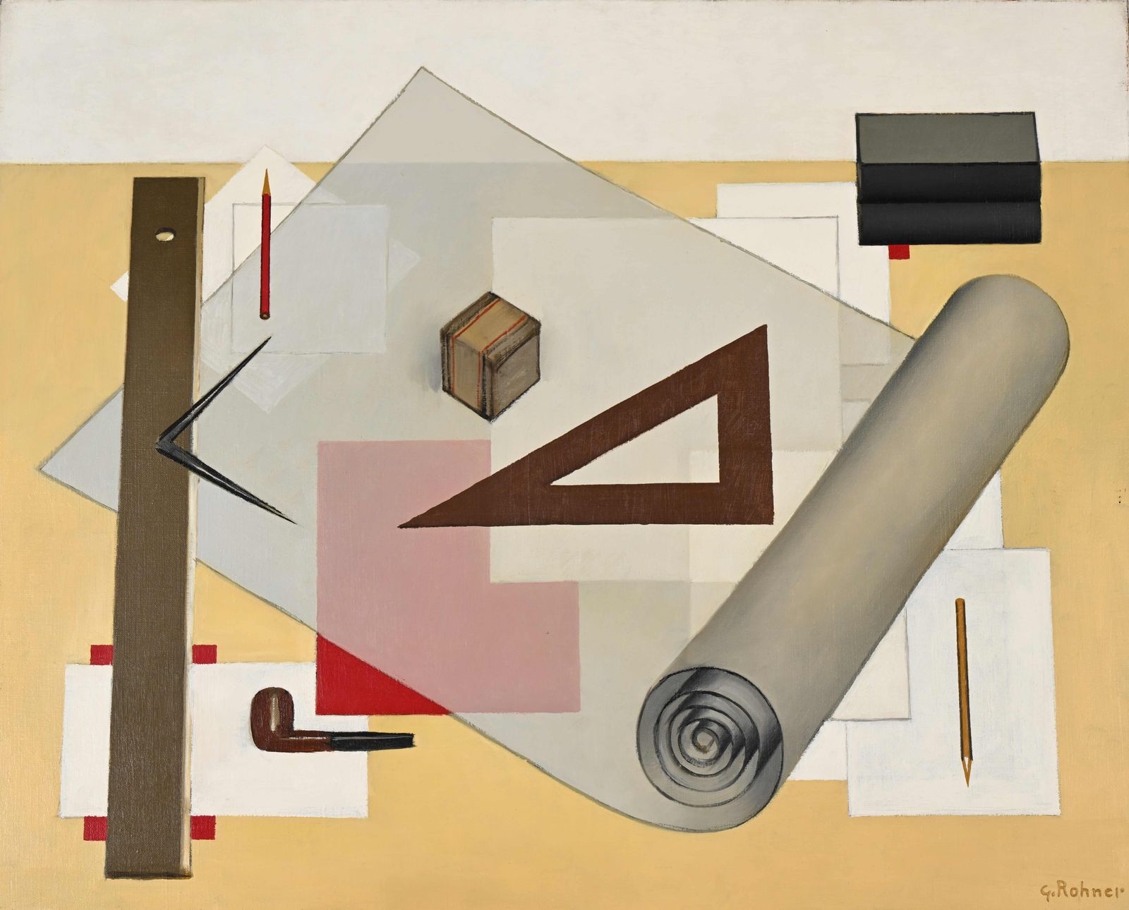 Georges Rohner | l'Architecte (ou Droites et Courbes (Circa 1969 ...