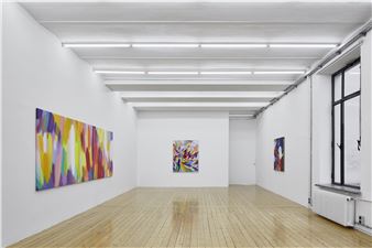Samia Halaby: Fragments of time - Sfeir-Semler Gallery, Hamburg
