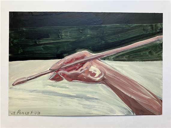 La Main du peintre by Jacques Poncet, 1978