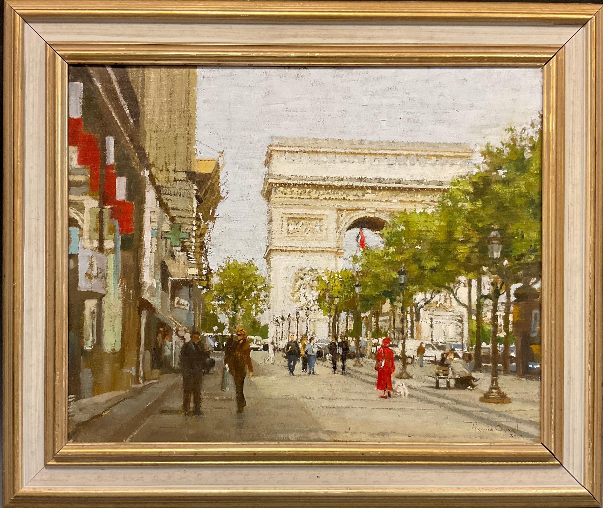 Dennis Syrell | Walkies - Champs-Élysées | MutualArt