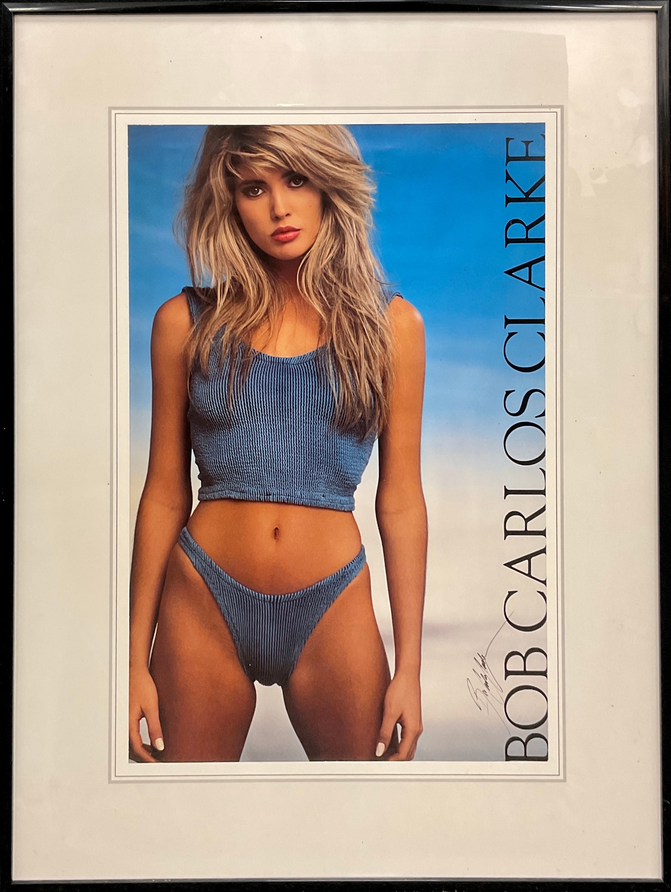 ‘Mandy Smith in blue bikini’ - Bob Carlos Clarke