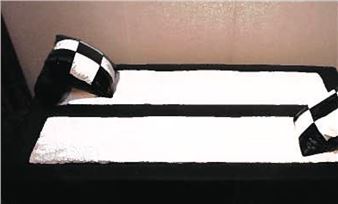 Thierry SCIUBUKGIAN Alliance" lounge sofa Sheathed in grained cowhide - Thierry Sciubukgian