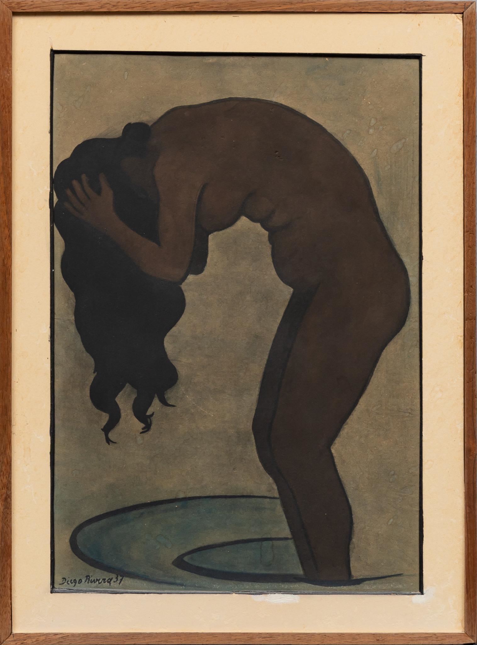 Bathing Woman - Diego Rivera