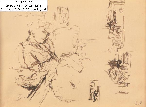 Madame Hessel chez elle - Édouard Vuillard