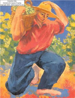 Grape Pickers - David K. Stead