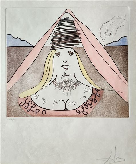 Salvador Dalí | Dali, Salvador - The lady dulcinae - 1981 (1981 ...
