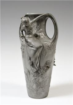 Deux vases formant pendant à deux anses - François Moreau