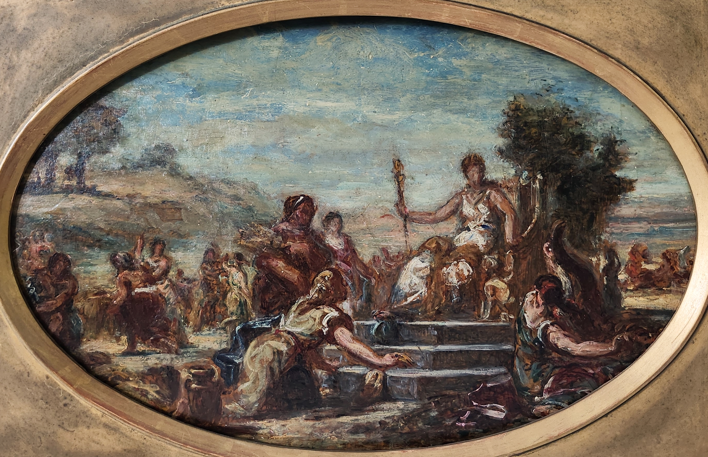 Delacroix, Eugène - Scène mythologique - Eugène Delacroix