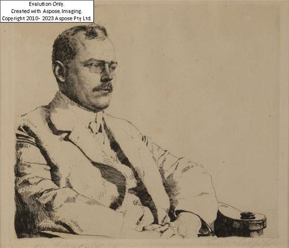 Self Portrait by Erich Wolfsfeld