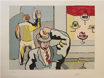 De la série des passants - Jean Hélion