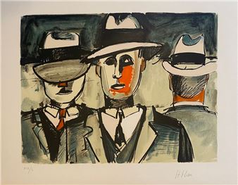 De la série des passants - Jean Hélion