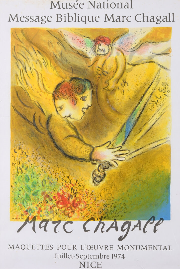 Marc Chagall | Affiche d’exposition (1974) | MutualArt