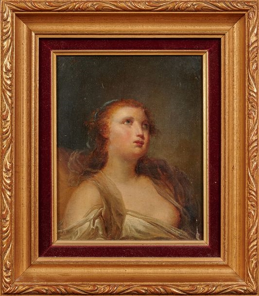 Jeanne-Philiberte Ledoux | Portrait of a draped woman | MutualArt