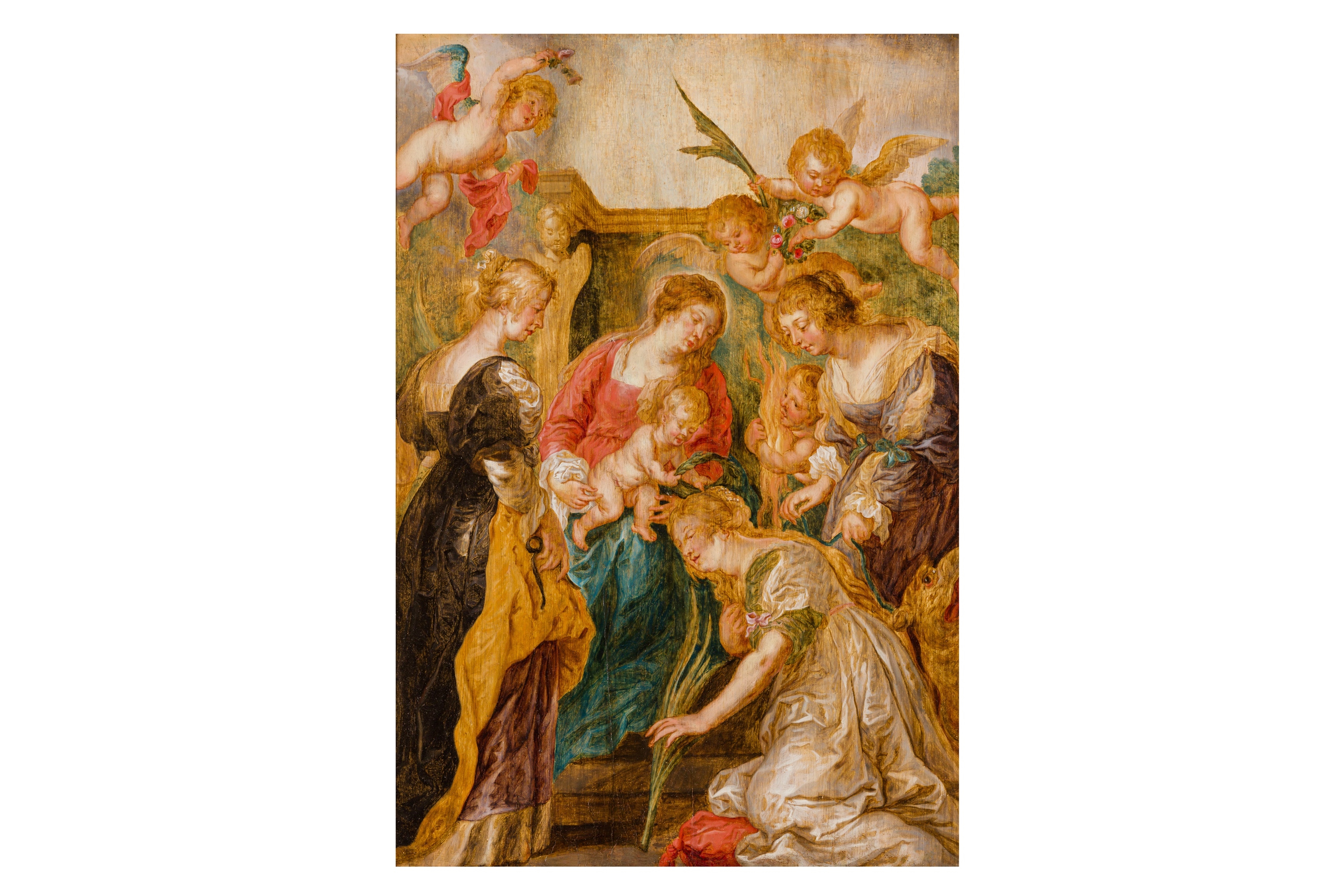 The present work is after the original by Peter Paul Rubens in the Victoria & Albert Museum - Peter Paul Rubens