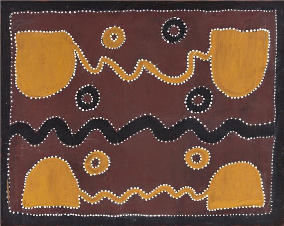 Moonbum Dreaming, 2002 - Phyllis Binjalk Ningarmarra