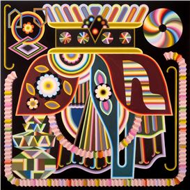 Kaleidoscopic Paintings by Edie Fake Invoke the Spiritual Wisdom of Plants