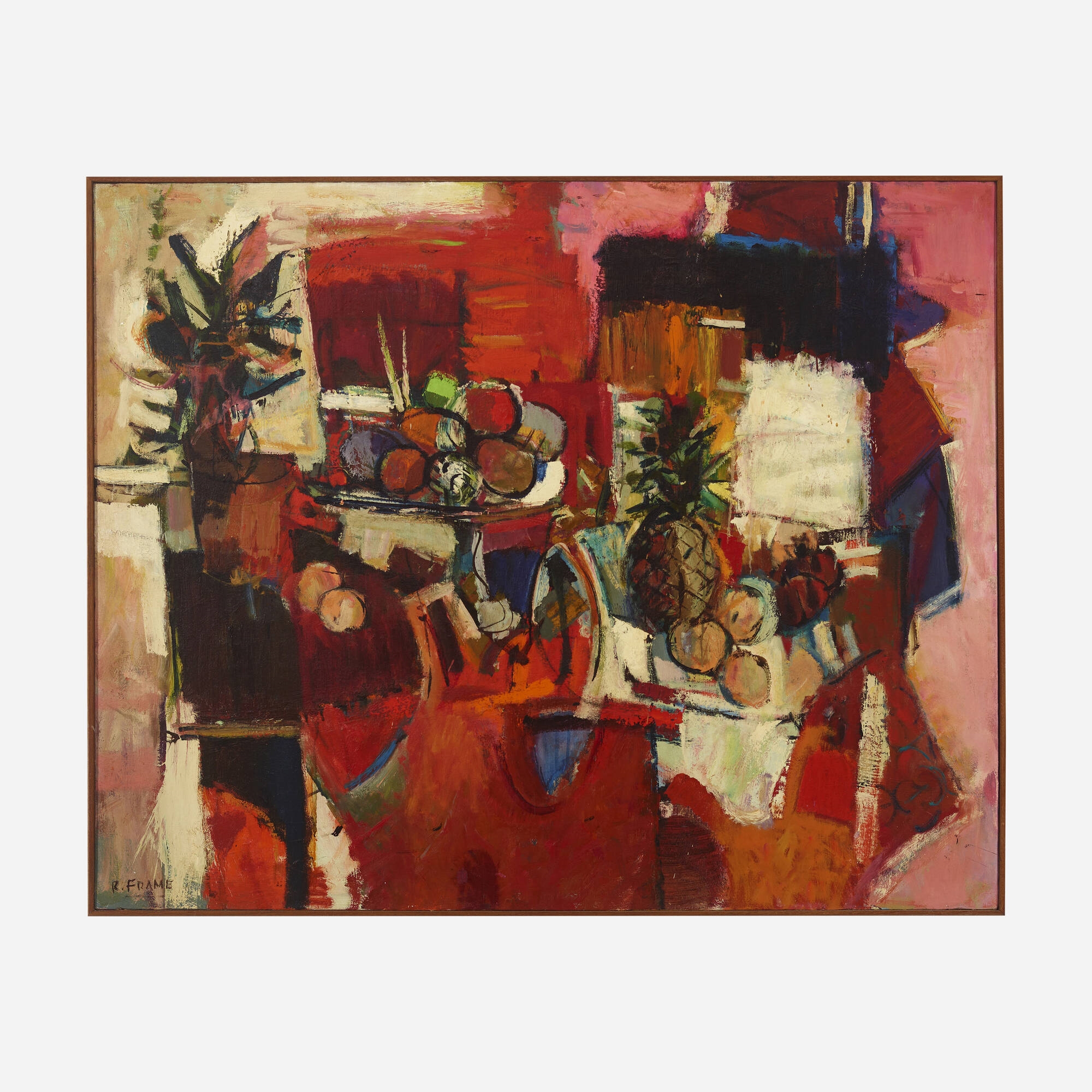 Artwork by Robert Frame, Summer Still Life, Made of oil on canvas