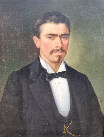 A YOUNG GENTLEMAN by Adrienne Geofroy, 1888