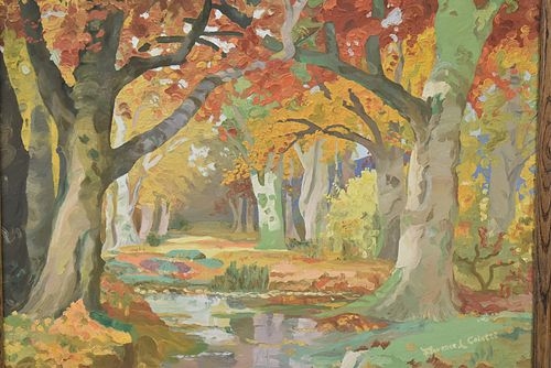 Florence L. Coletti | Original oil painting on board by listed artist ...