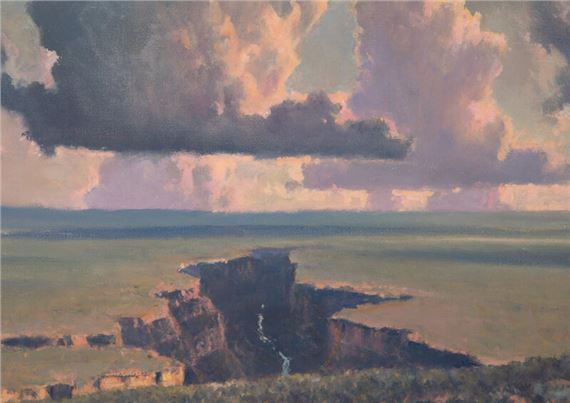 Michael Stack | Michael Stack (American, b. 1947) Passing Clouds Above ...