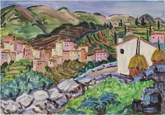 Staimmer - Southern landscape - Elisabeth Balwé-Staimmer