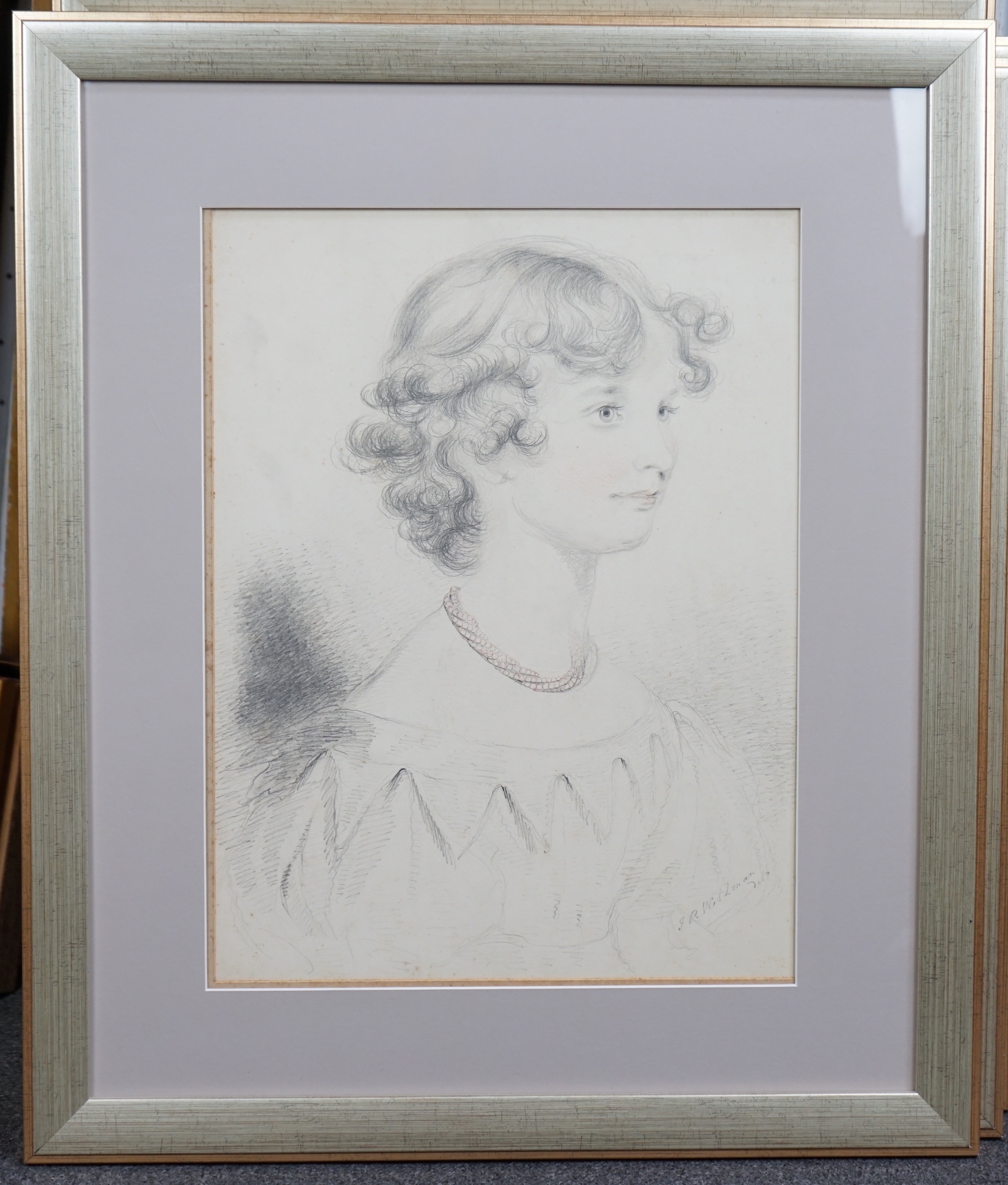 John R. Wildman | Family portraits of young girls | MutualArt