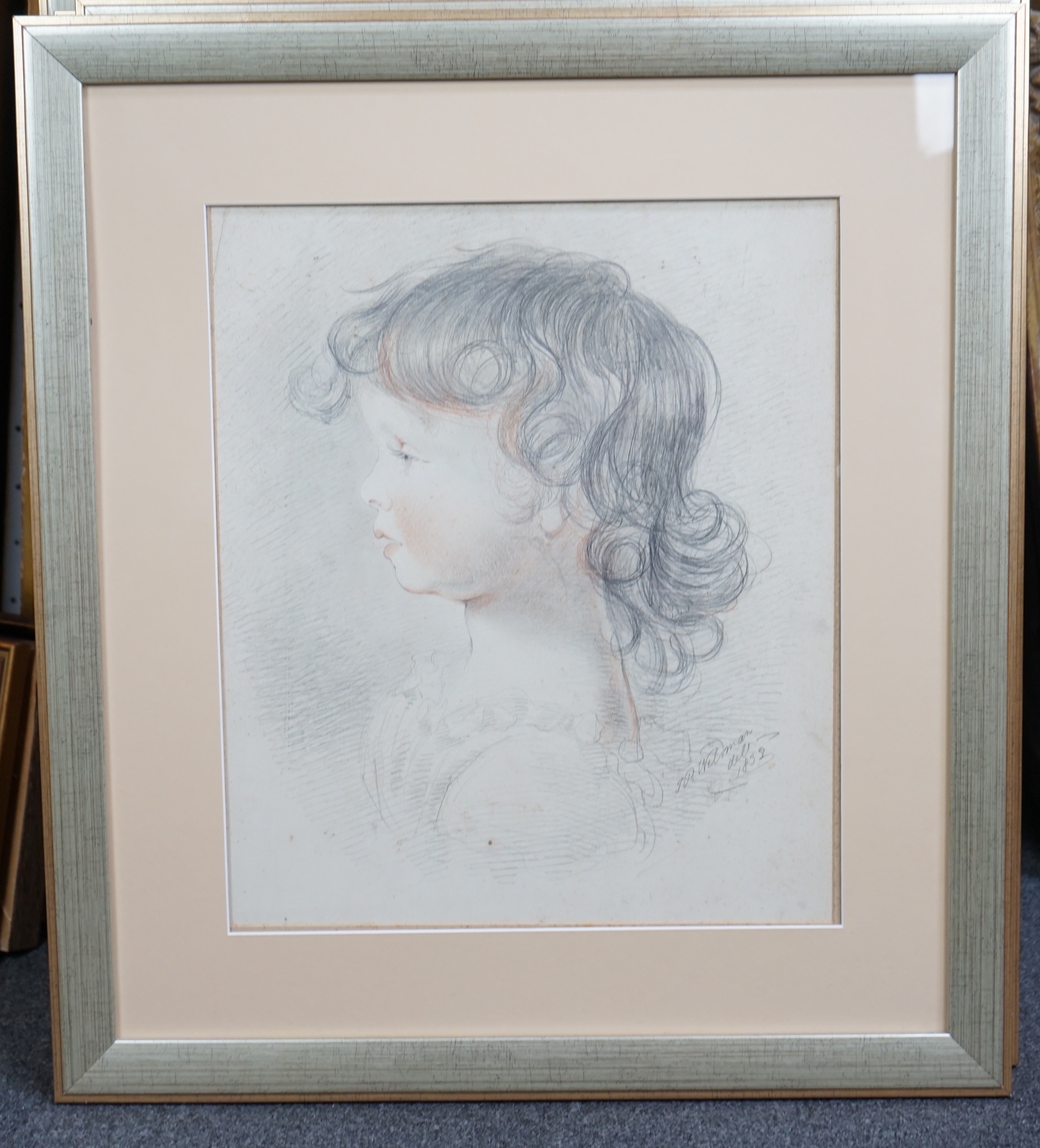 John R. Wildman | Family portraits of young girls | MutualArt